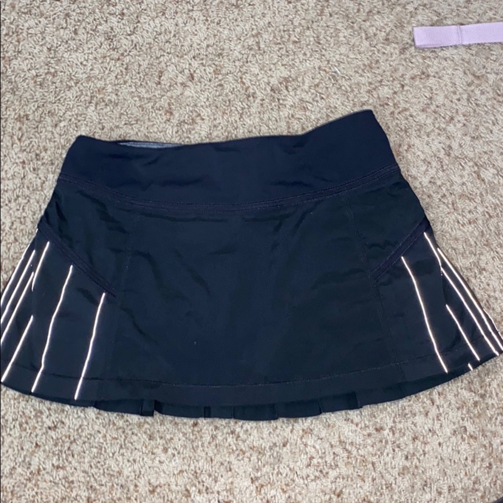 Black Lululemon skirt